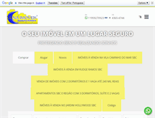 Tablet Screenshot of lunaimoveis.com